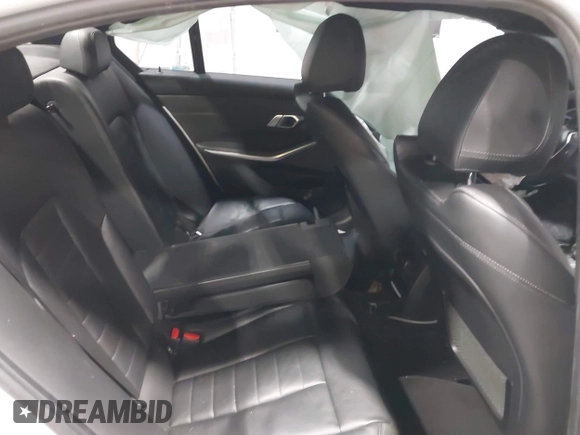 2019 BMW 3 Series 330i xDrive with VIN WBA5R7C55KAJ83482, listed as a IAAI auction lot 41565321 with 126,536 mi miles. Bid and sale history available at carsss.com. Image 8.