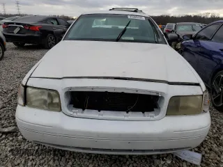 2001 Ford Crown Victoria Police Police Interceptor with VIN 2FAFP71W01X165220, listed as a Copart auction lot 43380784 with 155,877 mi miles and Salvage Title. Bid and sale history available at carsss.com. Image 5.