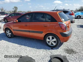 2009 Kia Rio LX with VIN KNADE243896494604, listed as a Copart auction lot 44298485 with 75,326 mi miles and Non Repairable. Bid and sale history available at carsss.com. Image 2.