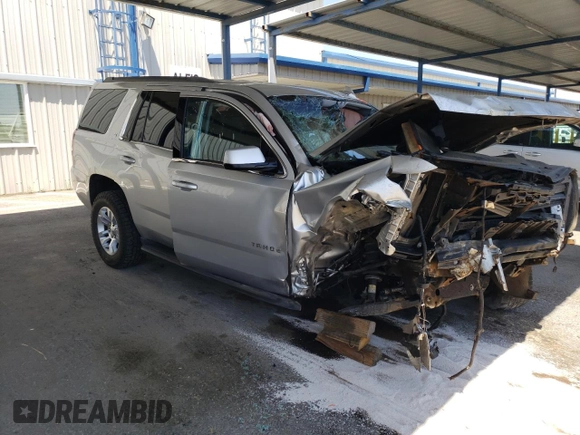 2017 Chevrolet Tahoe LT with VIN 1GNSCBKC0HR349077, listed as a Copart auction lot 63089615 with Not provided miles and Salvage title. Bid and sale history available at DreamBid. Image 4.