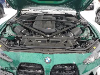 2024 BMW M4 Competition xDrive with VIN WBS43AZ0XRCN51588, listed as a Copart auction lot 85947514 with 22,817 mi miles and Clean Title. Bid and sale history available at carsss.com. Image 11.