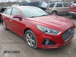 2019 Hyundai Sonata SEL with VIN 5NPE34AF6KH815932, listed as a IAAI auction lot 41930035 with 93,543 mi miles and . Bid and sale history available at DreamBid. Image 1.