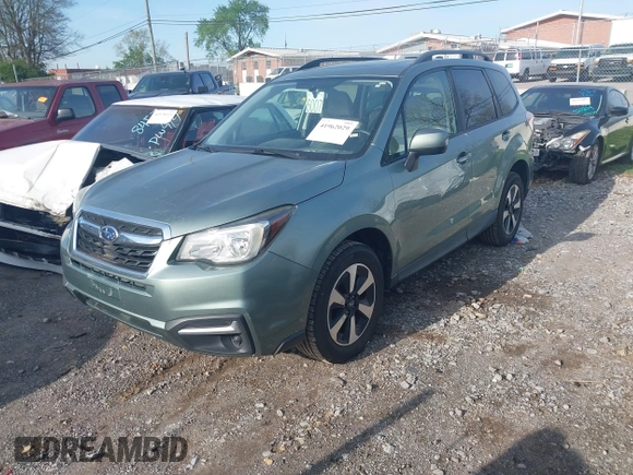 2017 Subaru Forester Premium with VIN JF2SJADC8HH425268, listed as a IAAI auction lot 41962029 with 158,077 mi miles. Bid and sale history available at carsss.com. Image 17.