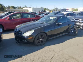 2006 Mercedes-Benz SLK-Class 3.0L with VIN WDBWK54F86F093841, listed as a Copart auction lot 69092934 with 161,183 mi miles and Salvage Title. Bid and sale history available at carsss.com. Image 1.