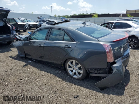 2014 Cadillac ATS Standard RWD with VIN 1G6AA5RA5E0111325, listed as a Copart auction lot 62237945 with 55,205 mi miles and Salvage title. Bid and sale history available at DreamBid. Image 2.