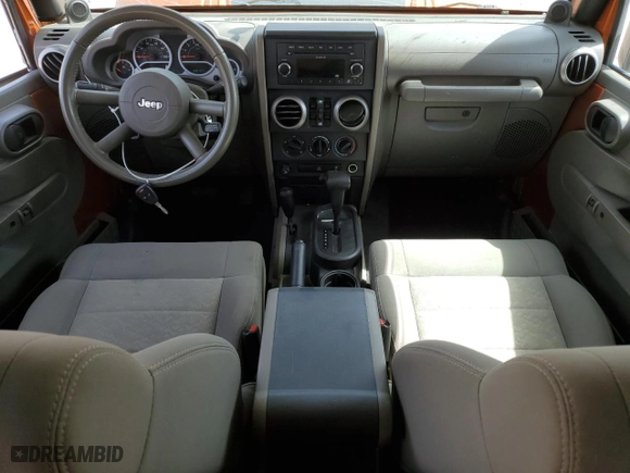 2010 Jeep Wrangler Unlimited Sport with VIN 1J4BA3H10AL223539, listed as a Copart auction lot 49852195 with 108,157 mi miles and Salvage Title. Bid and sale history available at carsss.com. Image 8.