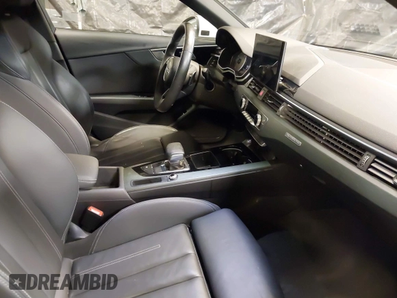 2021 Audi A4 S line Premium with VIN WAUDAAF44MN005142, listed as a IAAI auction lot 40352248 with 39,570 mi miles and . Bid and sale history available at DreamBid. Image 5.