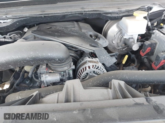 2022 Ram 1500 Big Horn with VIN 1C6SRFFT7NN204928, listed as a IAAI auction lot 41991645 with 15,597 mi miles. Bid and sale history available at carsss.com. Image 10.