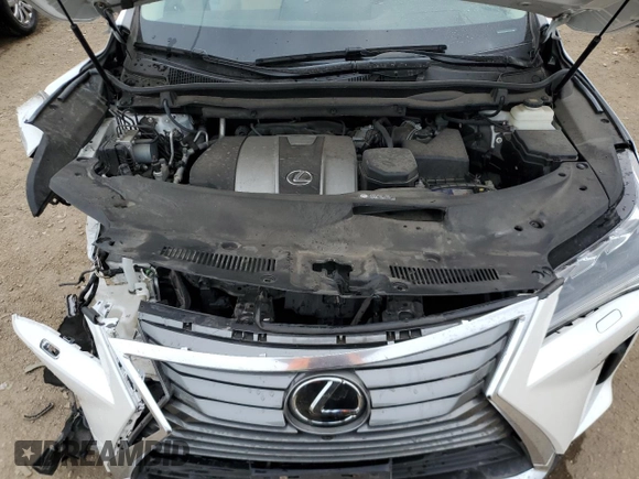 2019 Lexus RX 350 with VIN 2T2BZMCAXKC181994, listed as a Copart auction lot 57585075 with 38,867 mi miles and Salvage title. Bid and sale history available at DreamBid. Image 12.