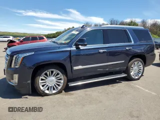 2018 Cadillac Escalade Platinum z VIN 1GYS4DKJ4JR376654, wystawiony jako Copart lot #57329564 z przebiegiem 38 172 mil mil oraz Szkoda całkowita • Salvage title. Historia ofert i sprzedaży dostępna na DreamBid. Obrazek 1.