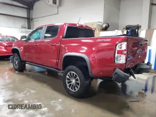 2020 Chevrolet Colorado 4WD ZR2 with VIN 1GCGTEEN6L1108483, listed as a Copart auction lot 87216404 with 27,520 mi miles and Salvage title. Bid and sale history available at DreamBid. Image 2.