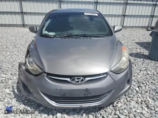 2011 Hyundai Elantra GLS PZEV with VIN 5NPDH4AEXBH046565, listed as a Copart auction lot 51740895 with 171,059 mi miles and Salvage Title. Bid and sale history available at carsss.com. Image 5.