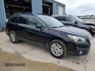 2015 Subaru Outback Premium with VIN 4S4BSBCC8F3361757, listed as a Copart auction lot 62002975 with 112,006 mi miles and Salvage title. Bid and sale history available at DreamBid. Image 4.