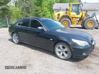 2008 BMW 5 Series 528xi with VIN WBANV13578CZ56362, listed as a IAAI auction lot 42212019 with 166,207 mi miles. Bid and sale history available at carsss.com. Image 1.