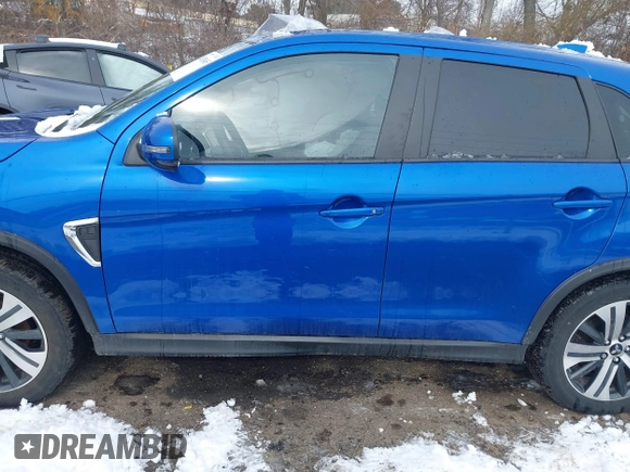 2022 Mitsubishi Outlander Sport ES with VIN JA4ARUAU3NU010938, listed as a IAAI auction lot 41478045 with 24,357 mi miles. Bid and sale history available at carsss.com. Image 15.