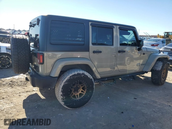 2017 Jeep Wrangler Unlimited Sahara with VIN 1C4BJWEG3HL738819, listed as a Copart auction lot 86483994 with 49,715 mi miles and Salvage Title. Bid and sale history available at carsss.com. Image 3.