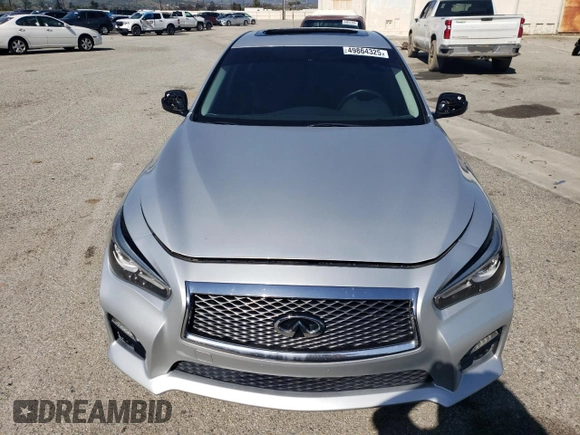 2016 Infiniti Q50 Red Sport 400 с VIN JN1FV7AP6GM420917, выставлен на аукционе Copart как лот 49864325 с пробегом 48 831 миль миль и Списание • Salvage title. История ставок и продаж доступна на DreamBid. Изображение 5.