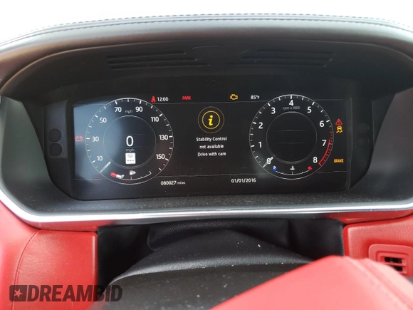2018 Land Rover Range Rover Sport HSE Dynamic with VIN SALWV2SVXJA413869, listed as a Copart auction lot 46270283 with 80,027 mi miles and Salvage Title. Bid and sale history available at carsss.com. Image 9.
