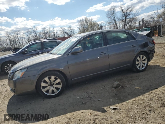 2007 Toyota Avalon XL with VIN 4T1BK36B17U247605, listed as a Copart auction lot 50540755 with 0 mi miles and Salvage Title. Bid and sale history available at carsss.com. Image 1.