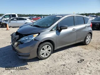 2017 Nissan Note SV with VIN 3N1CE2CP8HL368849, listed as a Copart auction lot 51854635 with 51,284 mi miles and Salvage title. Bid and sale history available at DreamBid. Image 1.