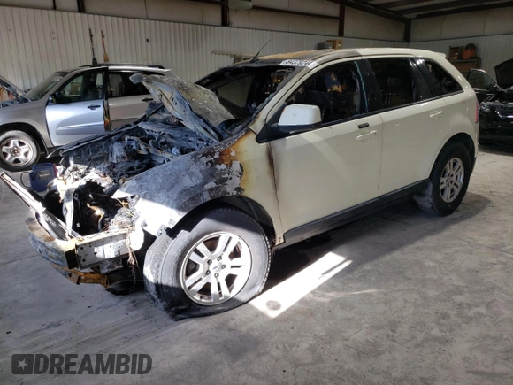 2008 Ford Edge SEL z VIN 2FMDK48C08BA35435, wystawiony jako Copart lot #84379244 z przebiegiem Nie podano mil oraz Szkoda całkowita • Salvage title. Historia ofert i sprzedaży dostępna na DreamBid. Obrazek 1.