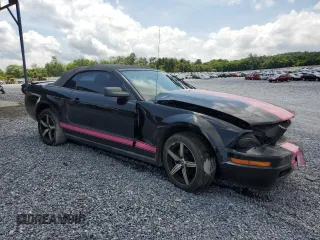 2007 Ford Mustang Deluxe with VIN 1ZVFT84N875303169, listed as a Copart auction lot 58171305 with 205,112 mi miles and Salvage title. Bid and sale history available at DreamBid. Image 4.
