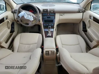 2002 Mercedes-Benz C 230/260/280/320 with VIN WDBRF61J12F284723, listed as a Copart auction lot 45220365 with 51,056 mi miles and Salvage Title. Bid and sale history available at DreamBid. Image 8.