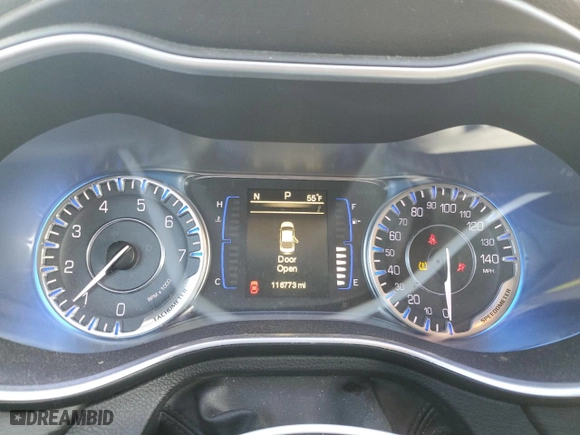 2015 Chrysler 200 Limited with VIN 1C3CCCAB4FN533944, listed as a Copart auction lot 48278625 with 116,773 mi miles and Salvage Title. Bid and sale history available at carsss.com. Image 9.