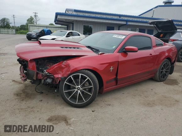 2013 Ford Mustang V6 with VIN 1ZVBP8AM2D5278022, listed as a Copart auction lot 61308145 with 96,275 mi miles and Salvage title. Bid and sale history available at DreamBid. Image 1.
