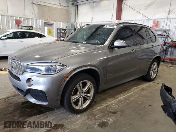 2016 BMW X5 xDrive50i with VIN 5UXKR6C50G0J81280, listed as a Copart auction lot 54184585 with 0 mi miles and Clean Title. Bid and sale history available at carsss.com. Image 1.