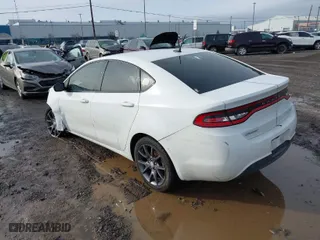 2016 Dodge Dart SXT Sport with VIN 1C3CDFFA2GD822729, listed as a IAAI auction lot 41087910 with 78,176 mi miles. Bid and sale history available at carsss.com. Image 3.
