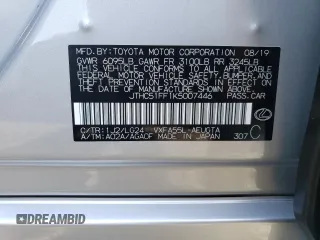 2019 Lexus LS with VIN JTHC51FF1K5007446, listed as a Copart auction lot 51824615 with 9,653 mi miles and Salvage Title. Bid and sale history available at carsss.com. Image 12.