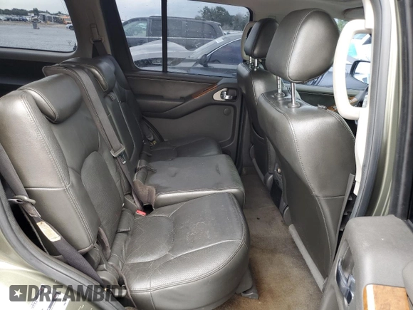 2005 Nissan Pathfinder LE z VIN 5N1AR18UX5C740258, wystawiony jako Copart lot #59152255 z przebiegiem 206 051 mil mil oraz Szkoda całkowita • Salvage title. Historia ofert i sprzedaży dostępna na DreamBid. Obrazek 11.