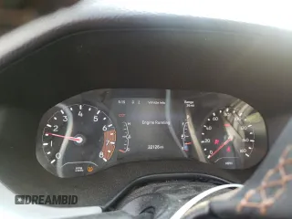 2022 Jeep Compass Limited with VIN 3C4NJDCBXNT189290, listed as a Copart auction lot 55035235 with 22,126 mi miles and Salvage title. Bid and sale history available at DreamBid. Image 9.