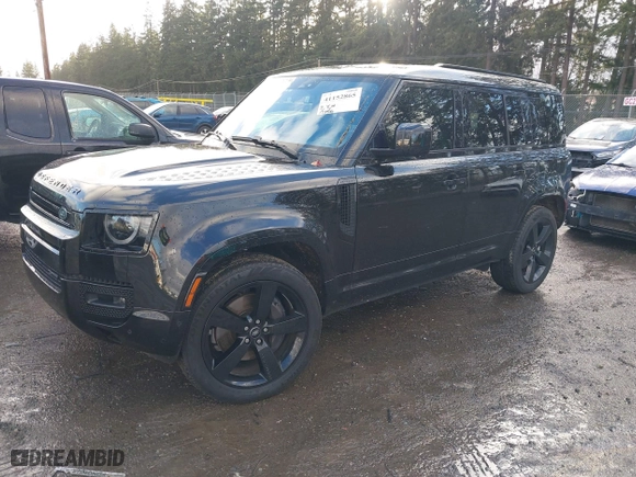 2022 Land Rover Defender X-Dynamic HSE with VIN SALE37RUXN2092086, listed as a IAAI auction lot 41152865 with 17,756 mi miles. Bid and sale history available at carsss.com. Image 17.