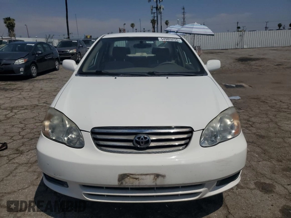 2003 Toyota Corolla CE with VIN JTDBR32E130042562, listed as a Copart auction lot 54989255 with 240,798 mi miles and Clean Title. Bid and sale history available at DreamBid. Image 5.
