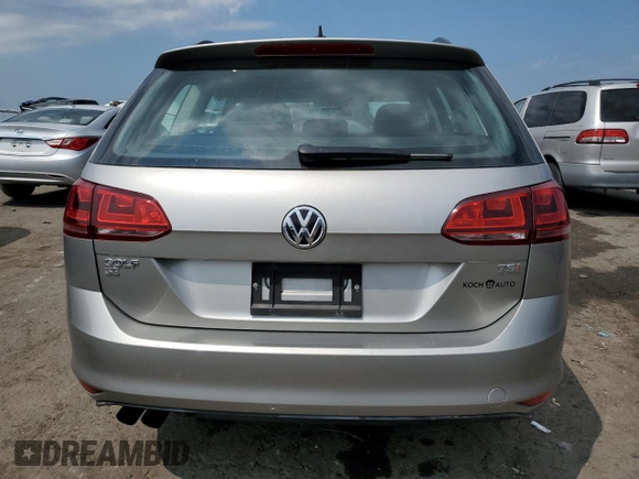 2016 Volkswagen Golf SportWagen TSI S with VIN 3VWC17AU3GM511114, listed as a Copart auction lot 59566043 with 72,808 mi miles. Bid and sale history available at carsss.com. Image 6.