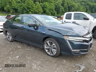 2018 Honda Clarity Plug-In Hybrid with VIN JHMZC5F12JC012628, listed as a Copart auction lot 61300094 with 53,071 mi miles and Salvage Title. Bid and sale history available at carsss.com. Image 4.