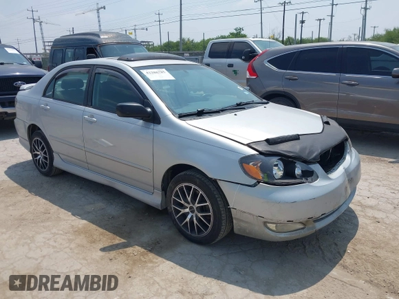 2006 Toyota Corolla CE z VIN 2T1BR32E96C677488, wystawiony jako IAAI lot #42286785 z przebiegiem 193 214 mil mil oraz . Historia ofert i sprzedaży dostępna na DreamBid. Obrazek 1.