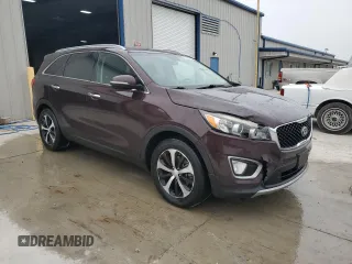 2016 Kia Sorento EX with VIN 5XYPH4A5XGG068691, listed as a Copart auction lot 60444925 with 163,390 mi miles and Salvage title. Bid and sale history available at DreamBid. Image 4.