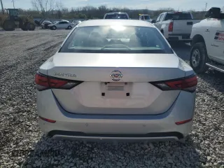2022 Nissan Sentra S with VIN 3N1AB8BV6NY235475, listed as a Copart auction lot 50362815 with Not Provided miles and Salvage Title. Bid and sale history available at carsss.com. Image 6.