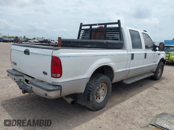 2004 Ford F-250 XL with VIN 1FTNW20P04EB54875, listed as a IAAI auction lot 42413233 with 256,604 mi miles and . Bid and sale history available at DreamBid. Image 4.