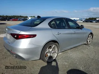 2019 Alfa Romeo Giulia Ti Sport with VIN ZARFANBN9K7603137, listed as a Copart auction lot 78446404 with 0 mi miles and Non Repairable. Bid and sale history available at carsss.com. Image 3.