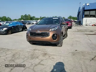 2017 Kia Sportage EX with VIN KNDPNCAC9H7054281, listed as a Copart auction lot 60571945 with 106,516 mi miles and Salvage title. Bid and sale history available at DreamBid. Image 15.