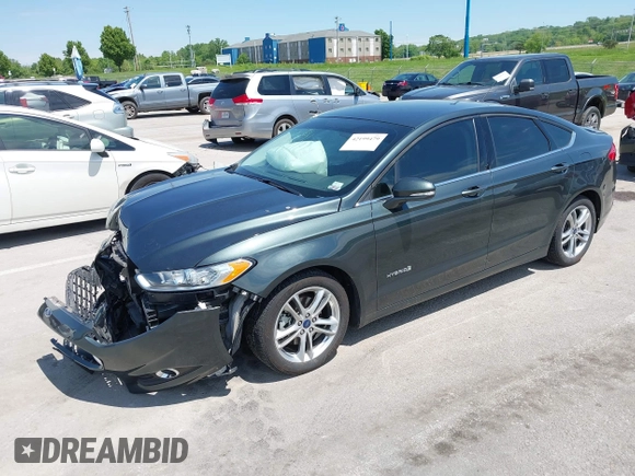 2015 Ford Fusion SE Hybrid with VIN 3FA6P0LU7FR224823, listed as a IAAI auction lot 42199479 with 81,835 mi miles and . Bid and sale history available at DreamBid. Image 2.