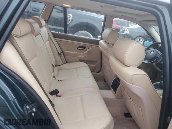 2001 BMW 5 Series 525iT with VIN WBADS33431GD50002, listed as a Copart auction lot 86652624 with Not Provided miles and Salvage Title. Bid and sale history available at carsss.com. Image 11.