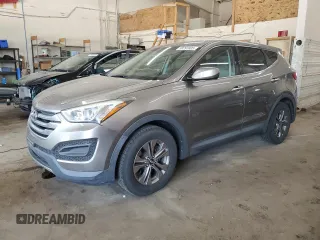 2016 Hyundai Santa Fe z VIN 5XYZTDLB5GG347203, wystawiony jako Copart lot #58791805 z przebiegiem 131 675 mil mil oraz Szkoda całkowita • Salvage title. Historia ofert i sprzedaży dostępna na DreamBid. Obrazek 1.