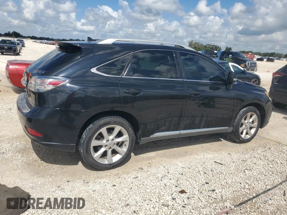 2010 Lexus RX 350 with VIN 2T2BK1BA4AC057366, listed as a Copart auction lot 68833504 with 245,016 mi miles and Salvage Title. Bid and sale history available at carsss.com. Image 3.