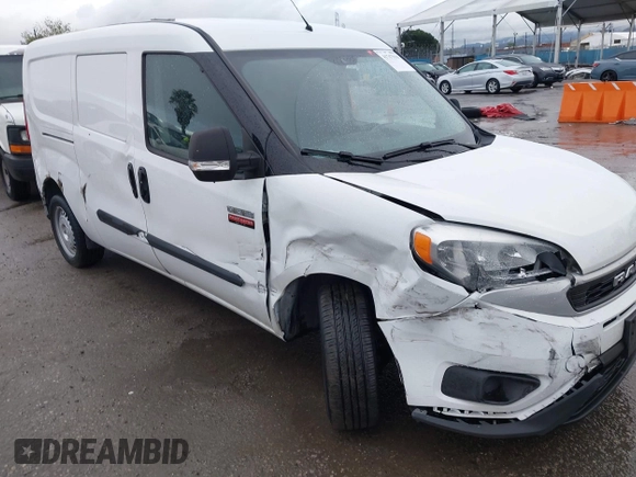 2022 Ram ProMaster City Cargo Tradesman z VIN ZFBHRFAB0N6X08509, wystawiony jako IAAI lot #41767910 z przebiegiem 41 563 mil mil oraz . Historia ofert i sprzedaży dostępna na DreamBid. Obrazek 6.