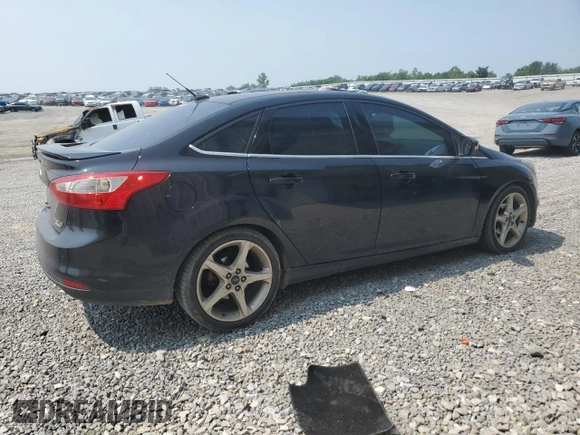 2014 Ford Focus Titanium with VIN 1FADP3J20EL347435, listed as a Copart auction lot 54947345 with 144,169 mi miles and Salvage title. Bid and sale history available at DreamBid. Image 3.